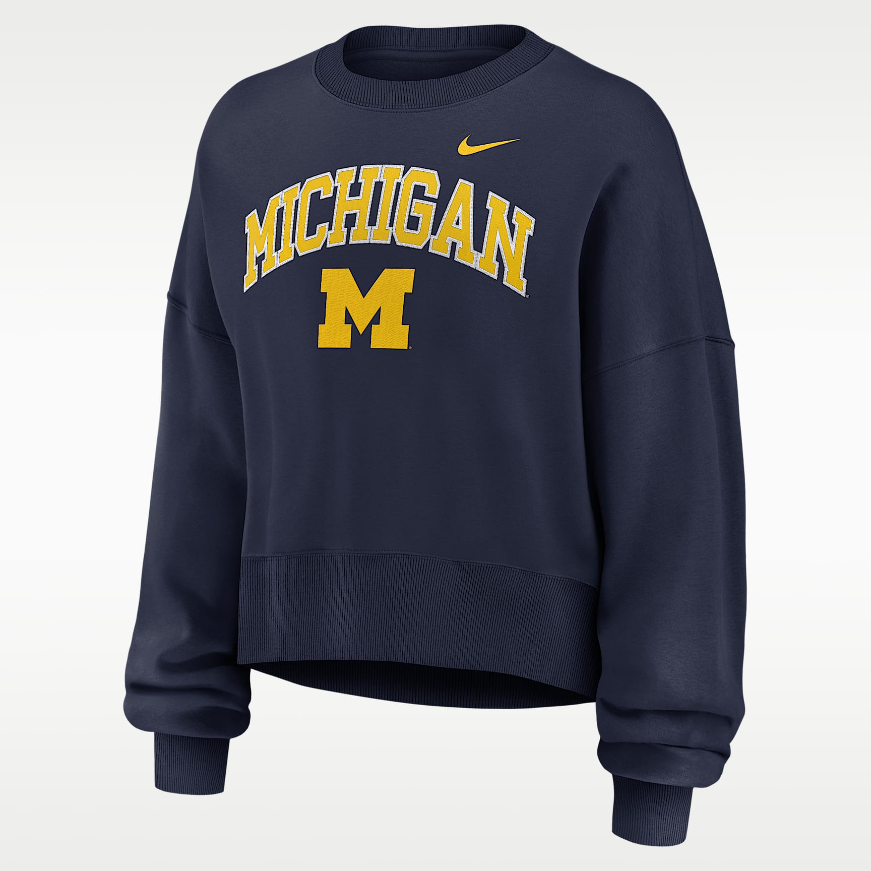Michigan Phoenix Arch Women's Nike College Pullover Crew. Nike.com